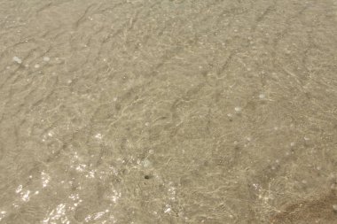 parlak su arka plan dalgalanma