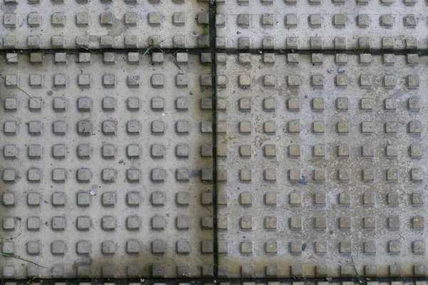 Texture Piece Concrete Tile Pavement — Stock Photo, Image