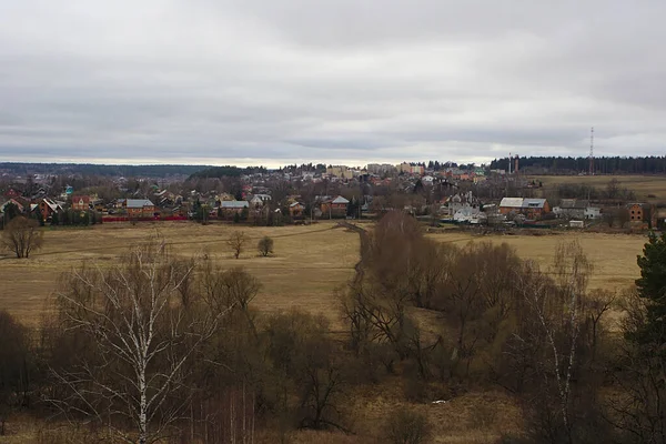 Blick Auf Das Dorf Von Der Aussichtsplattform — Stockfoto