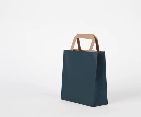 Black shopping bag. — Stock Photo, Image