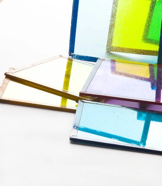 Varios vidrios de colores — Foto de Stock
