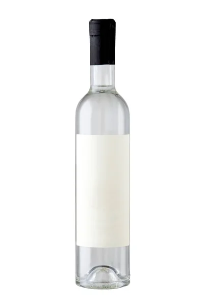 Liquor palack fehér — Stock Fotó