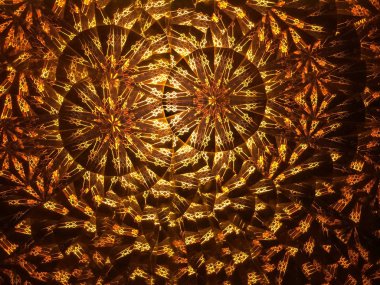 Soyut arkaplan. Sarı ve kahverengi