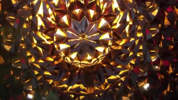 Fond abstrait : vue réelle depuis un kaléidoscope 