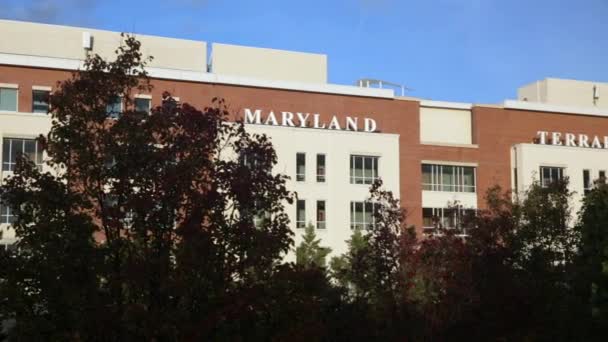 University of Maryland Football Stadium Külső — Stock videók