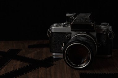 Vintage Film Camera Low Key