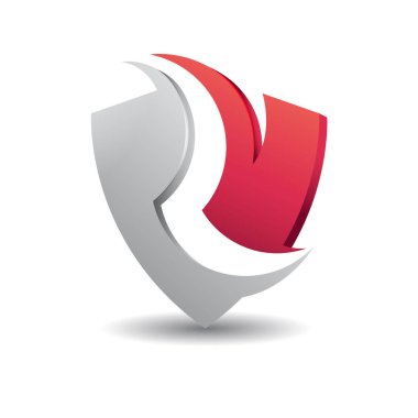 R harfi kalkan logosu tasarımı