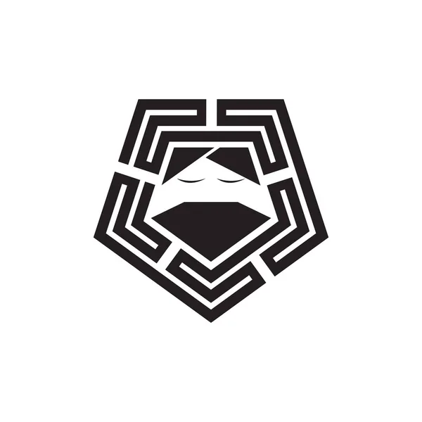 Plantilla Diseño Logotipo Master Guru — Archivo Imágenes Vectoriales