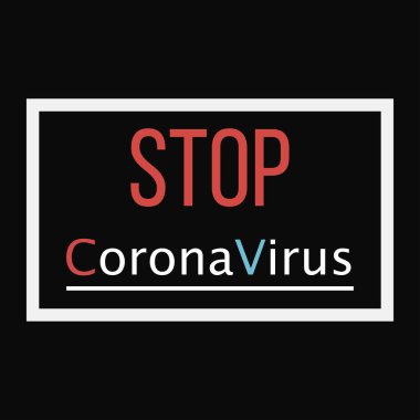 Virüs Salgını Koruma Konsepti. Vektör illüstrasyonu.