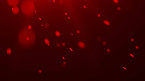 Feuer Funkt Hintergrund Brennende Rote Funken Funkenflug Verschwommenes Helles Licht — Stockfoto