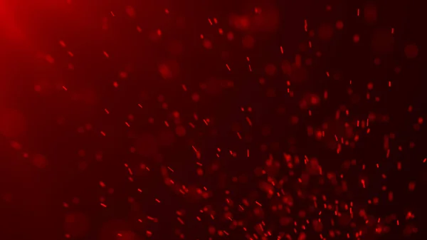 Tűz Szikrázik Háttérben Égő Vörös Szikrák Lángoló Szikrák Homályos Erős — Stock Fotó