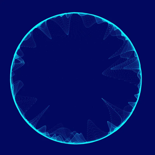 Space Time Portal Abstract Grid Wormhole Futuristic Portal Cosmic Wormhole — Stock Photo, Image