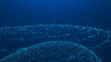 Veri teknolojisi geçmişi. Soyut arkaplan. Veri dizisi görsel konsepti. Müzik için eşitleyici