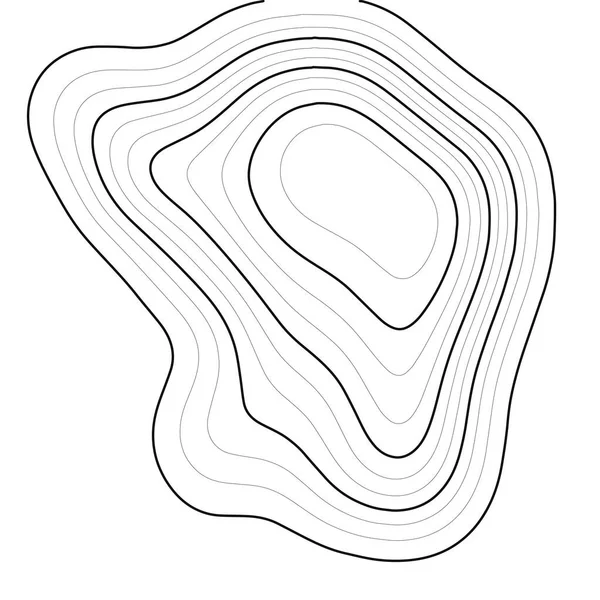 Mapa Topográfico Contorno Fundo Linha Topográfica Mapa Contorno Fundo Design —  Vetores de Stock