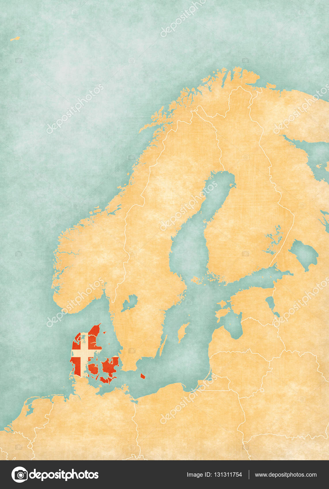 Mapa De Países Da Escandinávia Royalty Free SVG, Cliparts, Vetores, e  Ilustrações Stock. Image 118119677