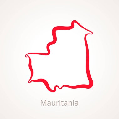 Moritanya - anahat harita