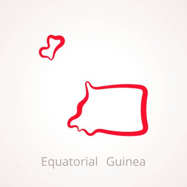 Ekvator Ginesi - anahat harita