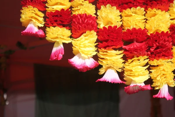 Kwiaty Dewali Deepvali Gotowy Festiwalu — Zdjęcie stockowe