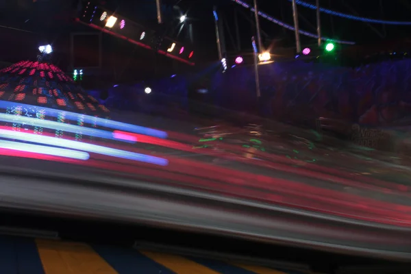 Night colors of the amusement park — Stock Photo, Image