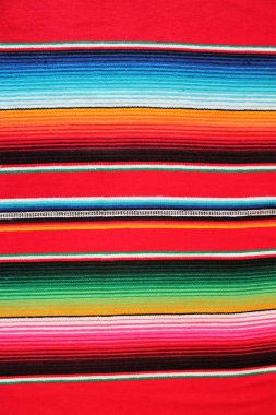 poncho Mexico Mexican traditional cinco de mayo rug fiesta background with stripes stock, photo, photograph, image, picture,