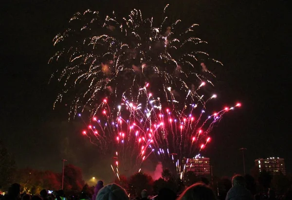 Fireworks light up the sky with dazzling display 4th july