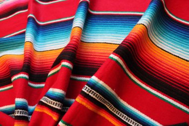 poncho background Mexico Mexican traditional cinco de mayo rug fiesta background with stripes stock, photo, photograph, image, picture,