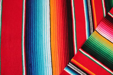 poncho background Mexico Mexican traditional cinco de mayo rug fiesta background with stripes stock, photo, photograph, image, picture, 