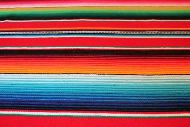 Meksika Meksika geleneksel cinco de mayo halı panço fiesta arka plan çizgili 