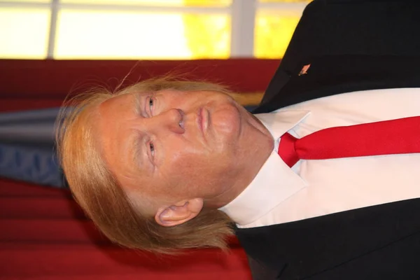 London, United Kingdom - March 20, 2017: Donald Trump wax figure at Madame Tussauds London — Stock Photo, Image