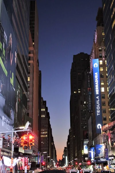 New York Verenigde Staten 2019 Time Square Broadway Gebied Van — Stockfoto