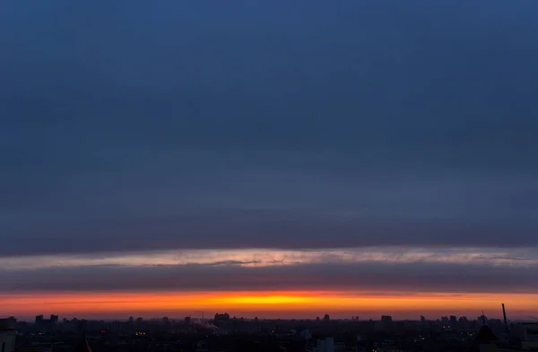 Gloomy Evening Cloudscape — Stock Photo, Image