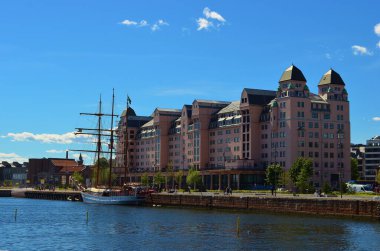 Norveç 'te Oslo limanı 