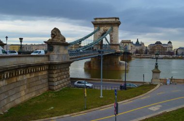 Budapeşte 'deki Zincir Köprüsü