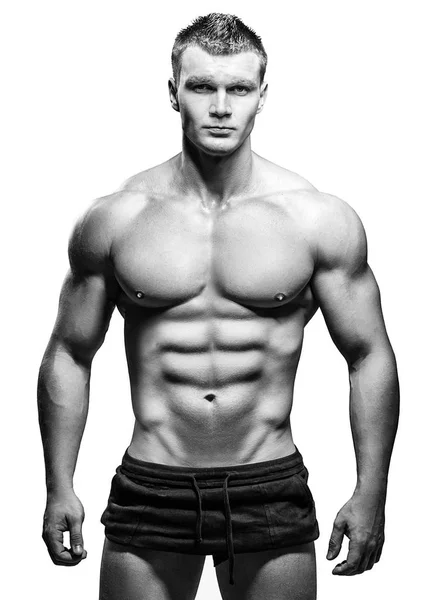 Kas vücut geliştirmeci trenler