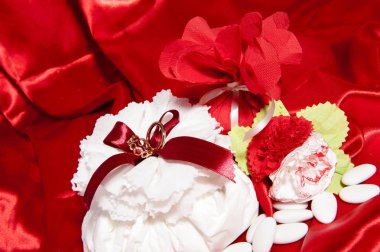  Alyans renkli kumaş 