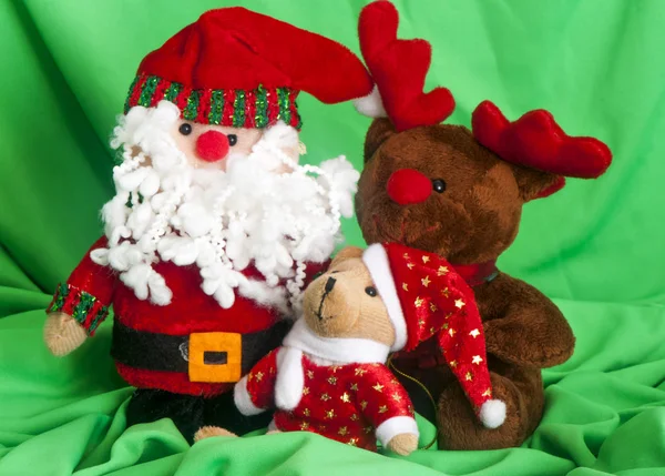 A Christmas puppets — Stock Photo, Image