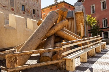 Maruz kalma ahşap kesim 