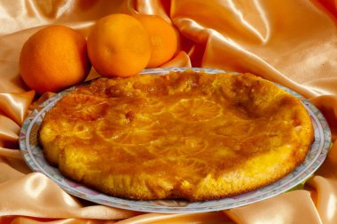 bir turuncu ev yapımı