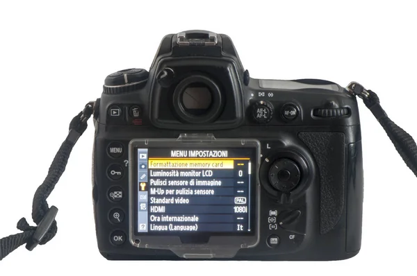 SLR camera used — Stock Photo, Image