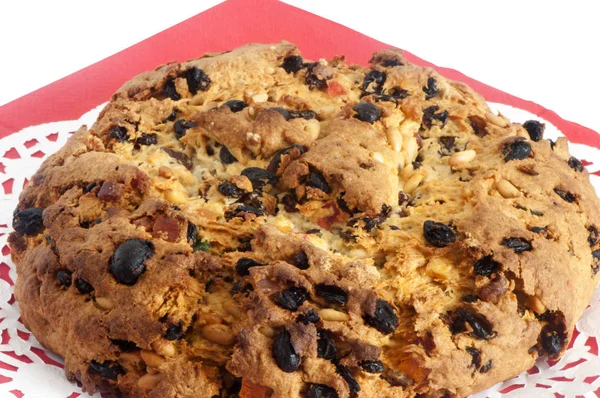 Italiaanse huisgemaakte panettone — Stockfoto