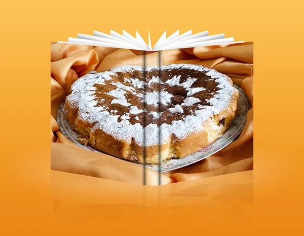 book of a orange cake homemade