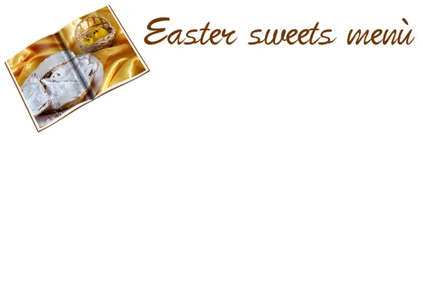 Karnawał i Wielkanoc słodycze — Zdjęcie stockowe