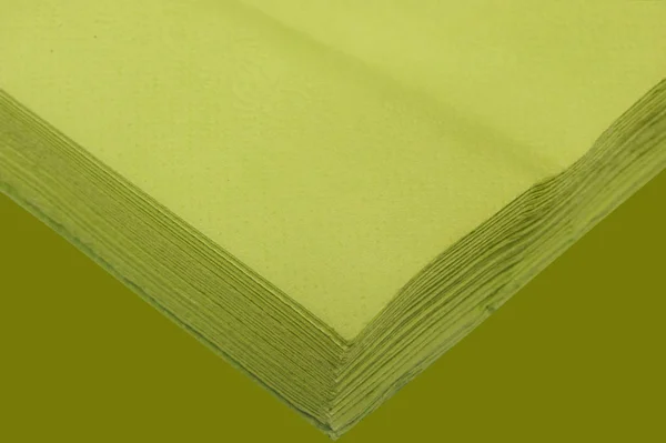 色付きの紙ナプキン — ストック写真