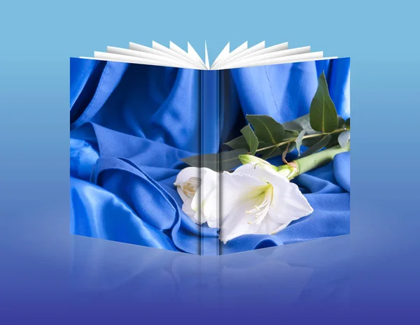 Buch einer Hochzeit Blumen — Stockfoto