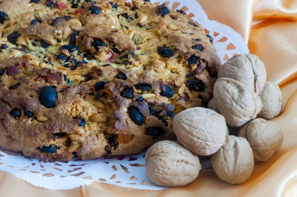 Ceneviz Panettone ev yapımı — Stok fotoğraf