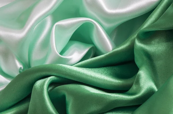 Yeşil renkli kumaş — Stok fotoğraf