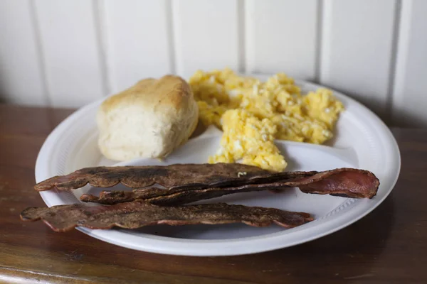 Bord van het ontbijt — Stockfoto