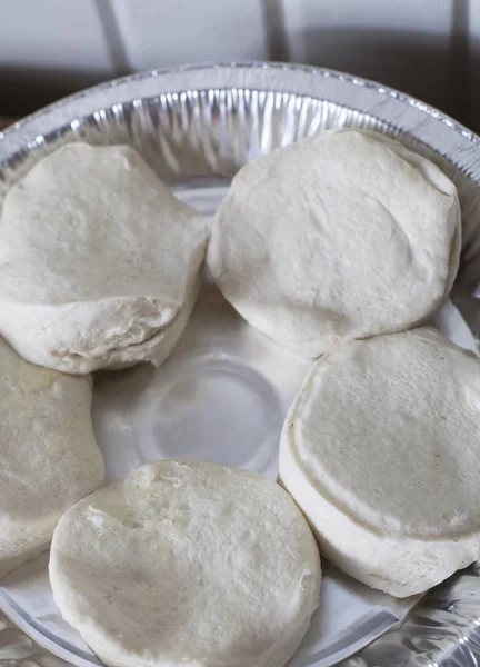 Galletas crudas en preparación — Foto de Stock