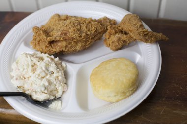 kızarmış tavuk yemek