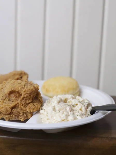 Fried Chicken Meal — Stock Photo, Image